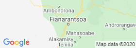 Fianarantsoa map